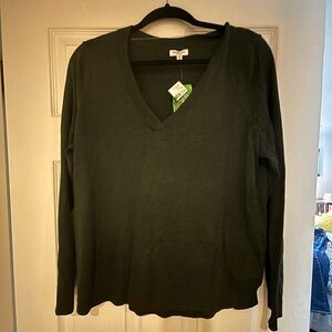 Reitmans essentials green sweater in XL